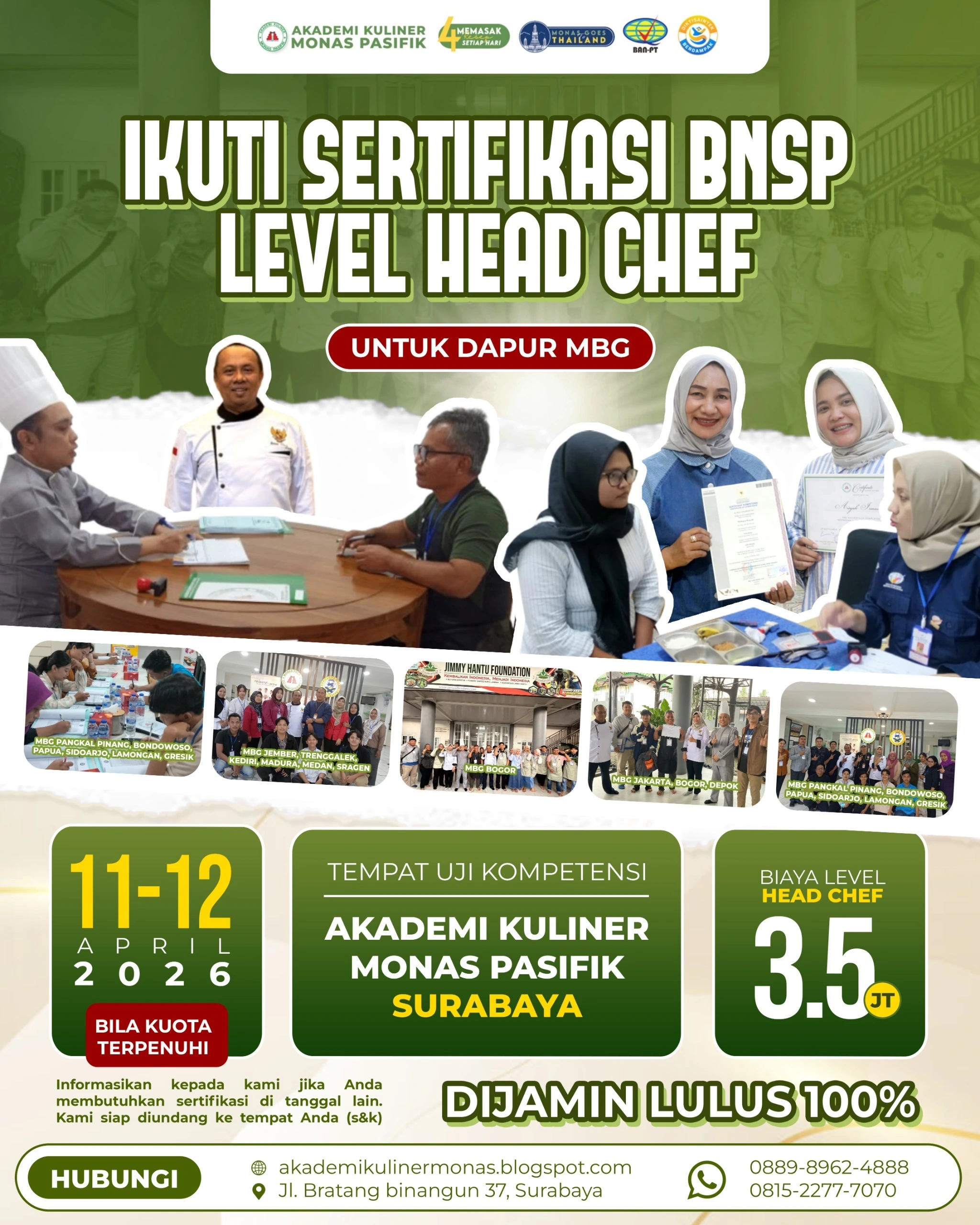 Peserta Pelatihan Monas Pasifik